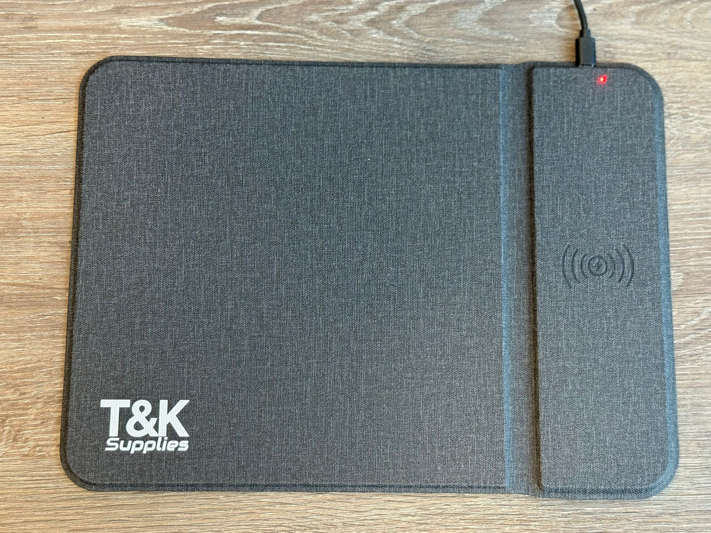 Muismat met 15W draadloze oplader