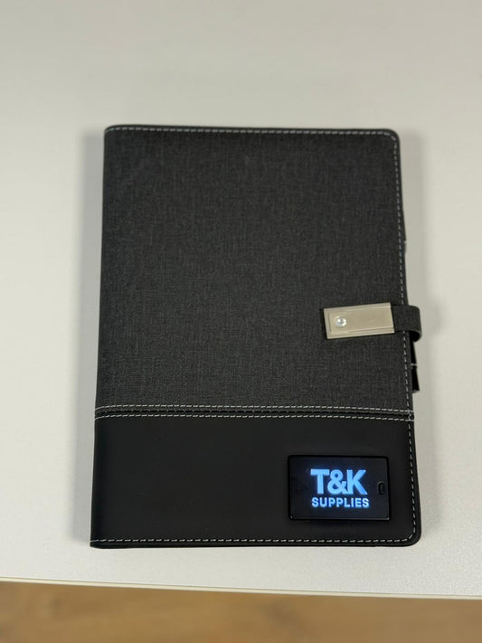 Smart Oplaad Notebook met Powerbank en Draadloze Oplader