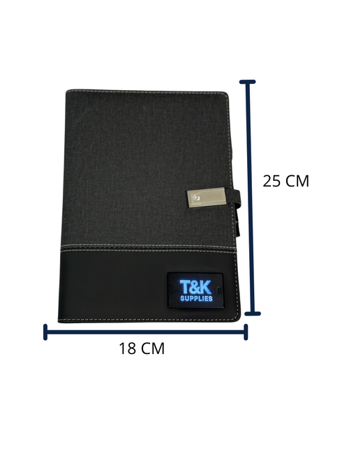 Smart Oplaad Notebook met Powerbank en Draadloze Oplader