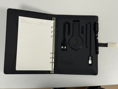 Smart Oplaad Notebook met Powerbank en Draadloze Oplader